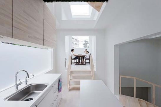 Two-level zoning qualitatively changes the characteristics of the kitchen