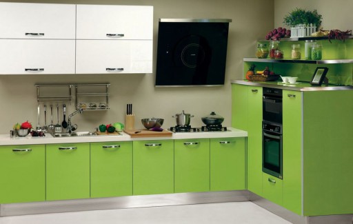 Pereka berhujah bahawa warna kapur paling sesuai untuk dapur dalaman moden