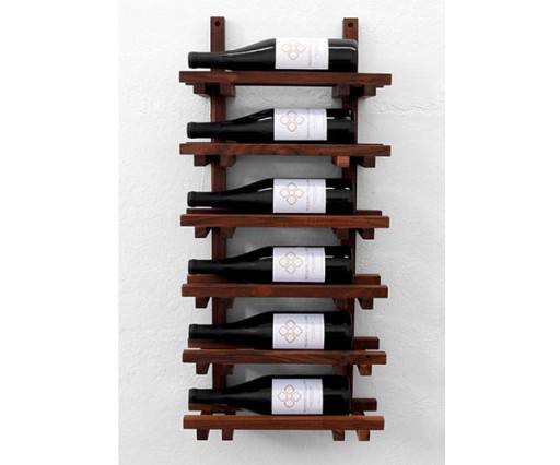 Doğrudan net çizgiler - Modern Cellar'dan TRELLIS Rack System şarap rafının ana dekoratif özelliği