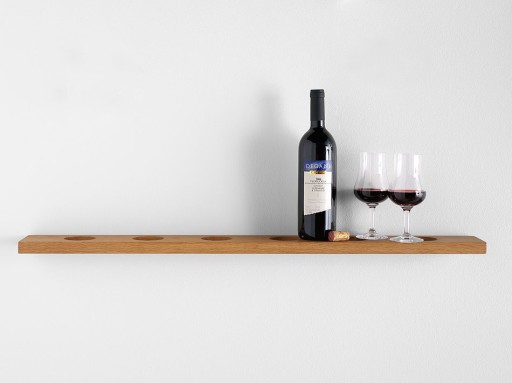 Şık ve zarif şarap rafı Paket & Raflı Vineyard - mutfak dekorasyonu
