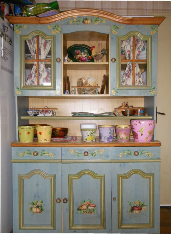 Decoupage av buffeen