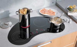 A novidade das tecnologias de cozinha, gradualmente ganhando popularidade, é uma placa de toque