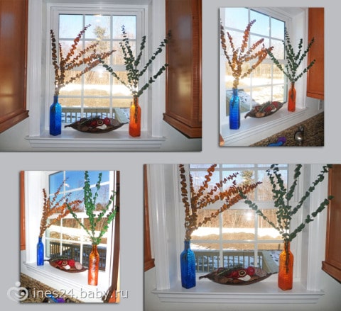Původní výsledek lze dosáhnout zdobením kuchyňského okna ve stylu minimalismu