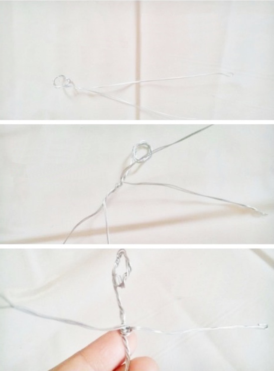 Kostur balerina iz žice