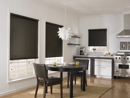 Plastic blinds for the kitchen can be used not only for practical purposes
