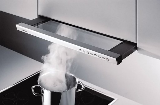 Compactness - one of the main characteristics of the kitchen hood