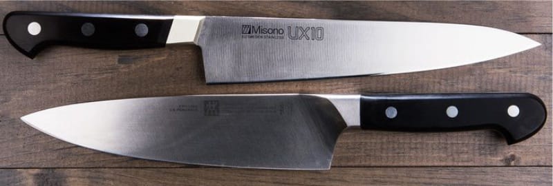 Chef Knives - Misono Jepun dan Zwilling Eropah J.A. Henckels