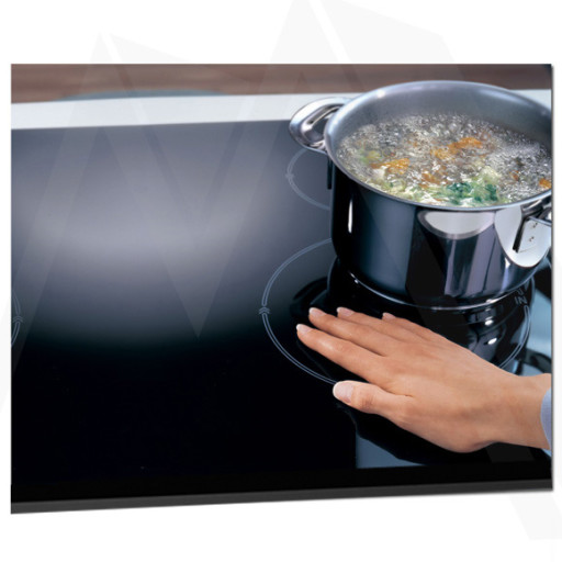 Enquanto na superfície do fogão de indução não vai colocar os pratos, ele permanecerá frio
