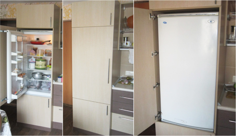 Шкаф для холодильника икеа размеры