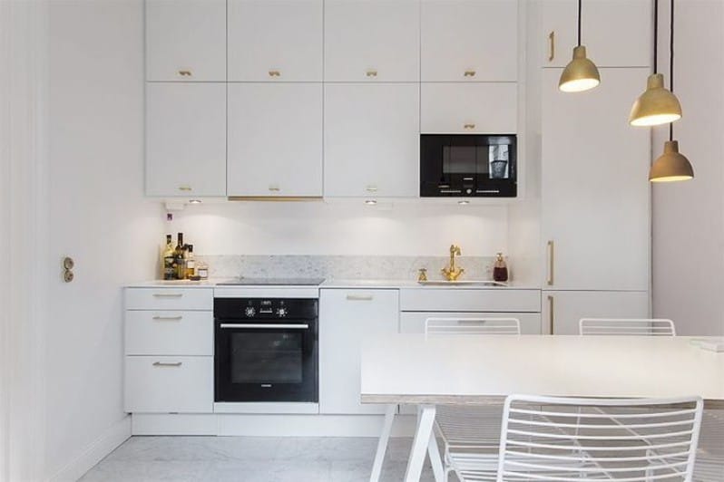 Biela kuchyňa Ikea metóda WedDinge