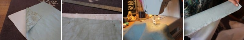 Coser un lambrequín simple con sus propias manos - cosimos una tela con un forro