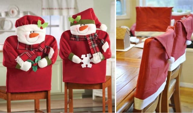pokrivače za stolice u novoj godini