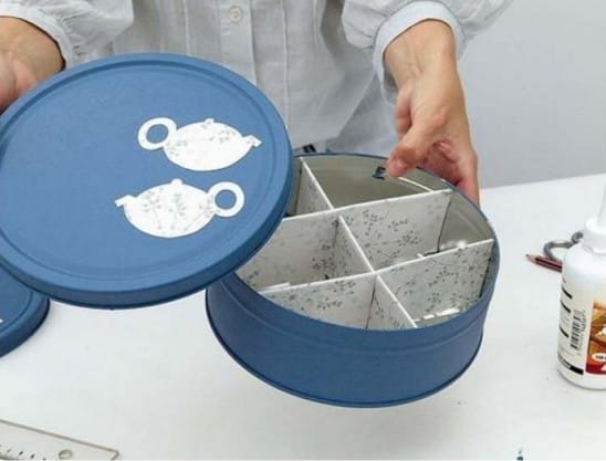 Декорирайте банките за съхранение на чай със собствените си ръце