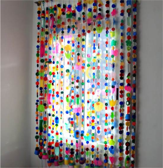 Завеса од пластичних прекривача