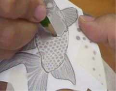 Как да прехвърляте рисунка във ваза за бъдещо живопис