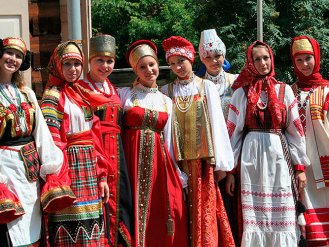 Russian costumes