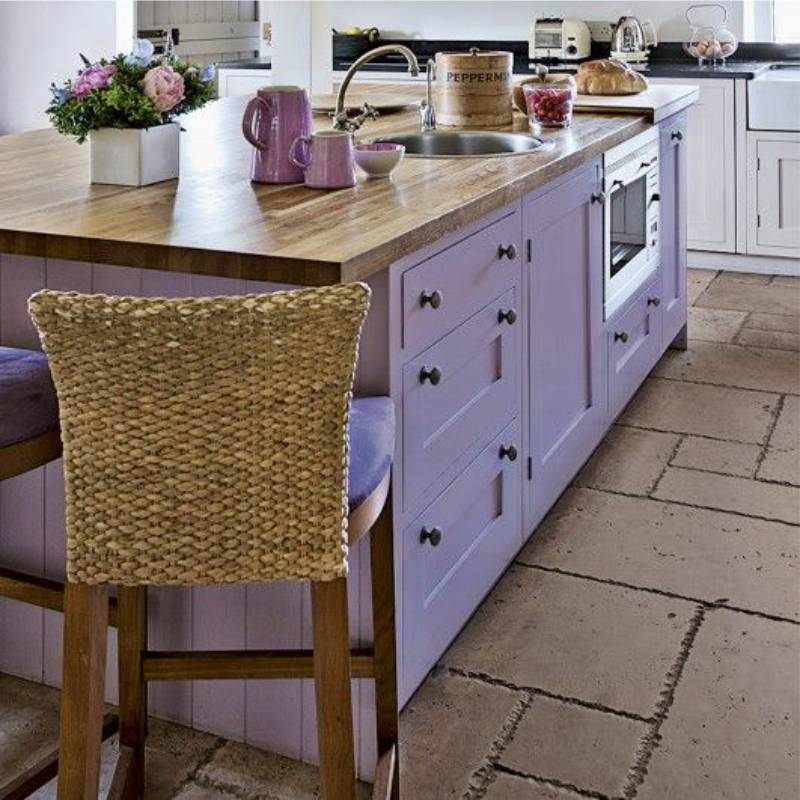 Lilac Kjøkken i Country Style