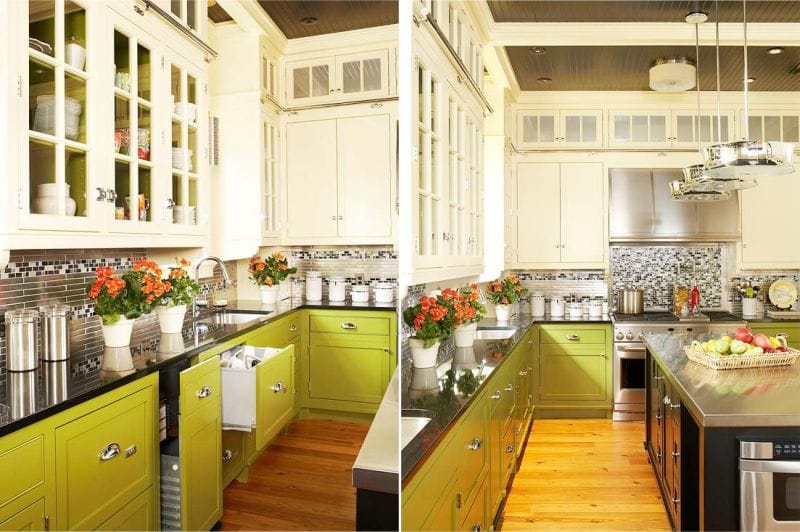 Бяла и зелена кухня